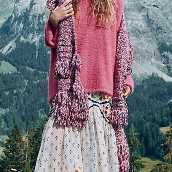 Free People Harrison Bunny Sweater ❤️ NWOT Size M - Picture 5 of 5